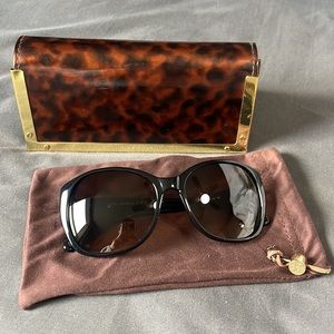 Tory Burch black sunglasses